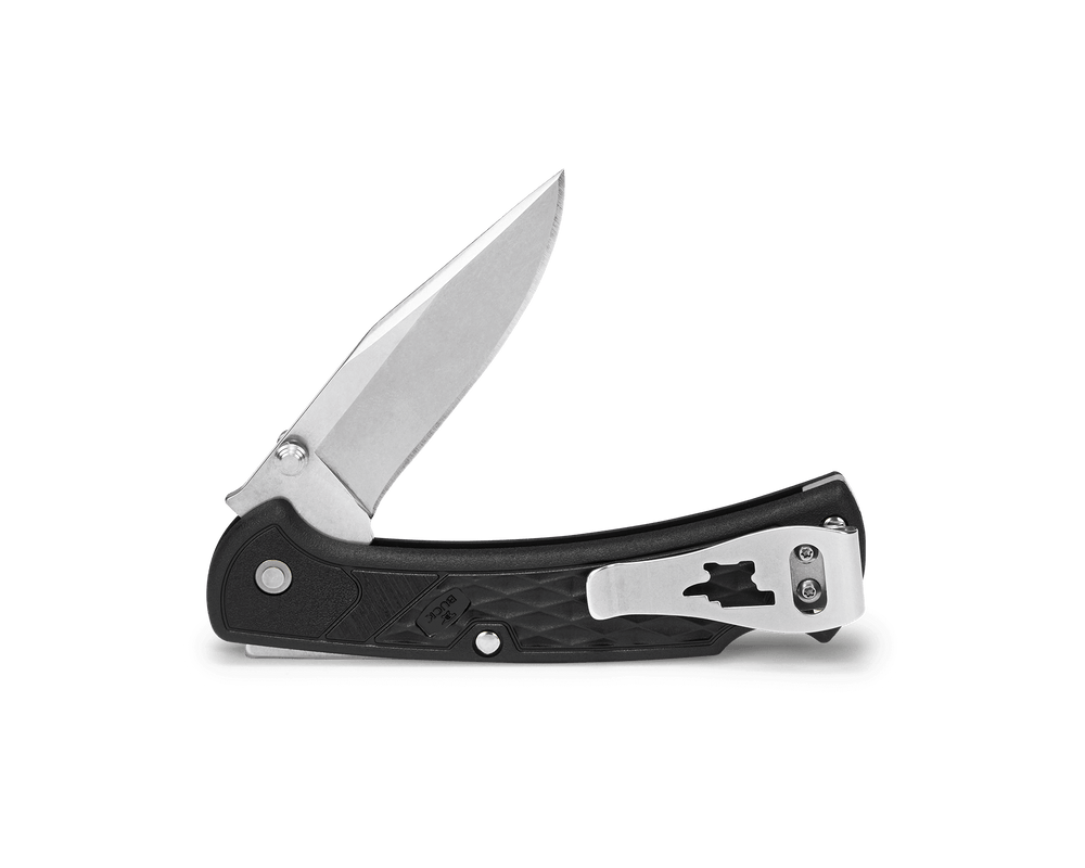 Buck 112 Slim Select Folding Lock Knife - Black