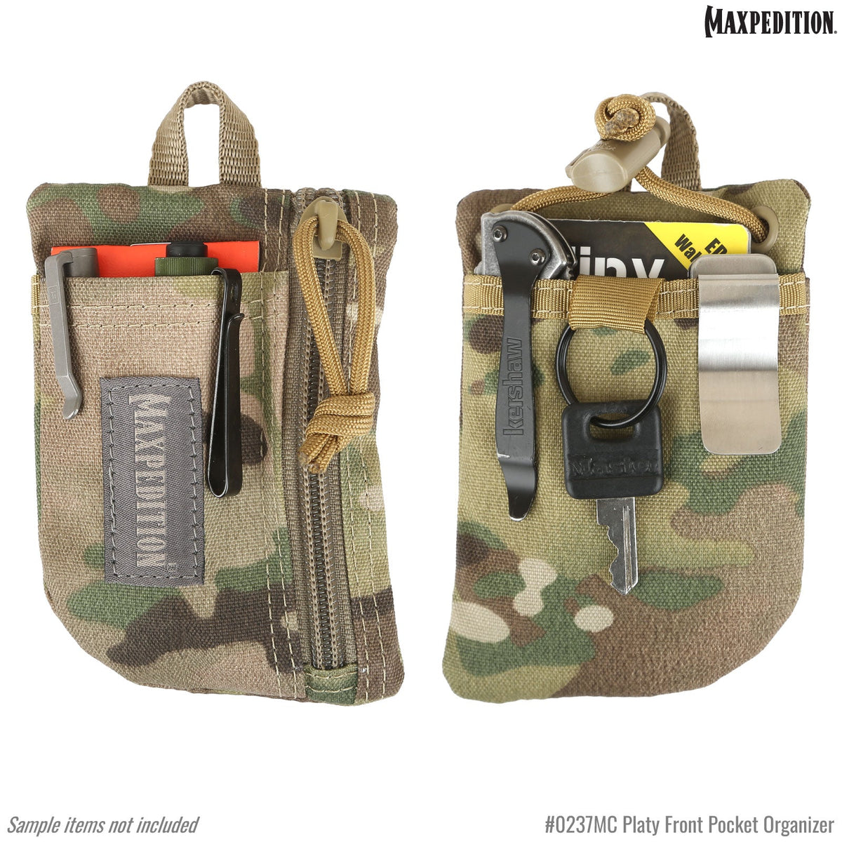Maxpedition Platy Multicam Front Pocket Organiser