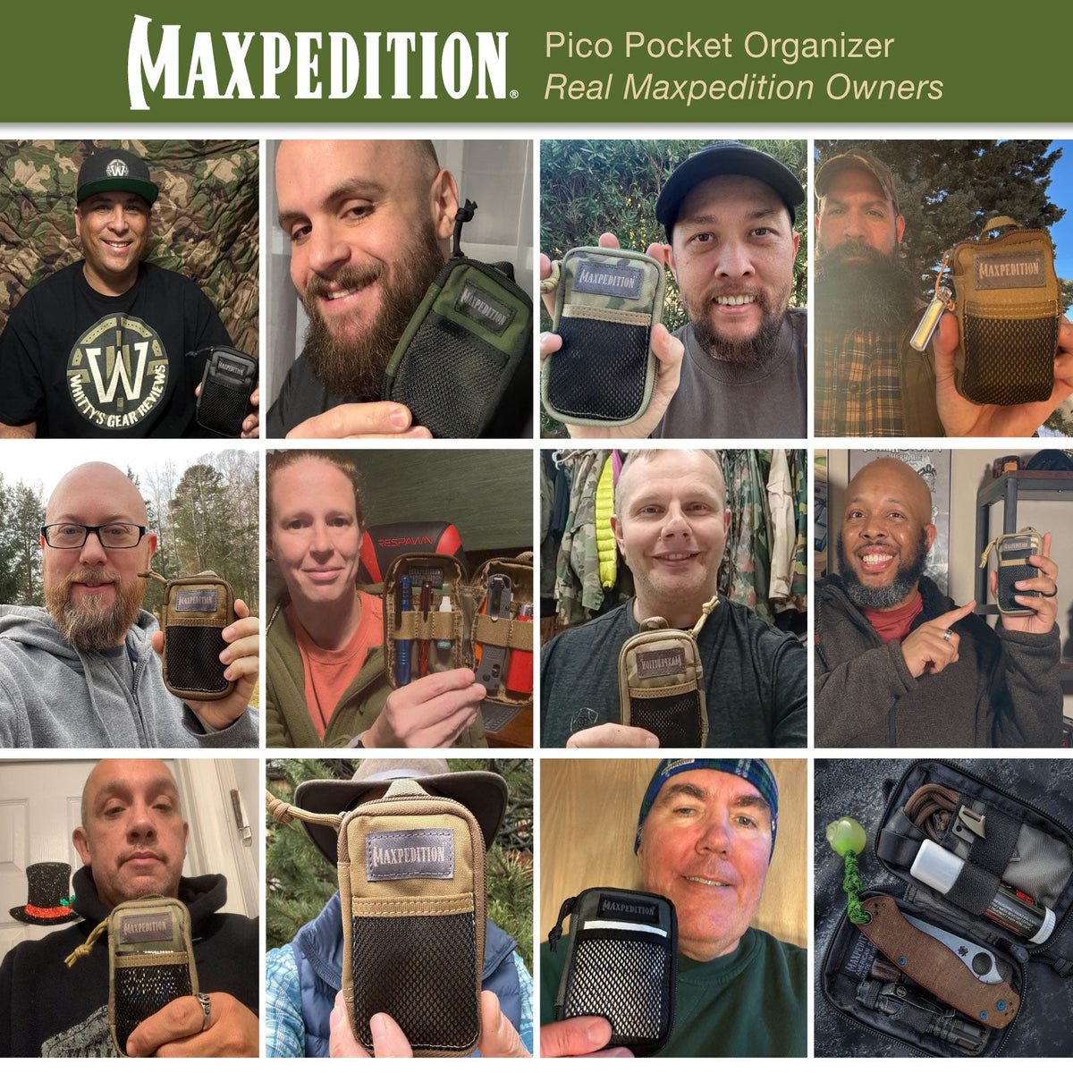Maxpedition Pico OG Green Pocket Organiser