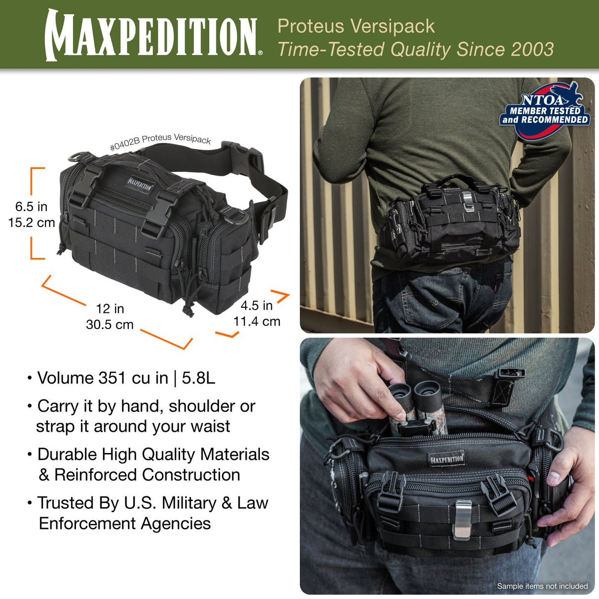 Maxpedition Proteus Khaki Versipack