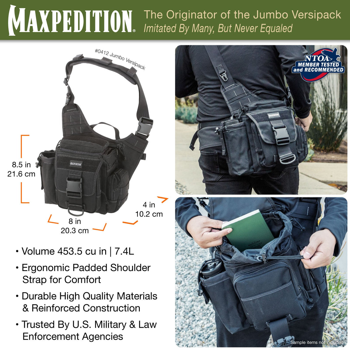 Maxpedition Jumbo Khaki Versipack