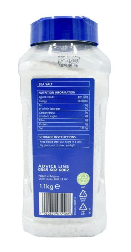 1.1kg Sea Salt Seasoning - Bulk Food Ration Storage