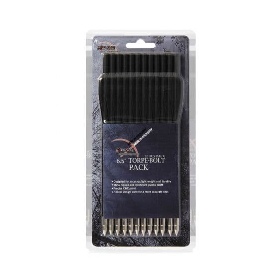 12 x Hori-Zone Redback 6.5" Composite Pistol Crossbow Bolts