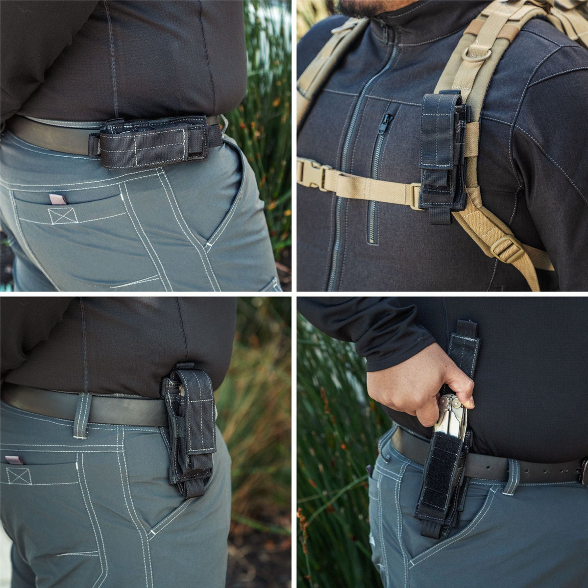 Maxpedition Black Single Sheath