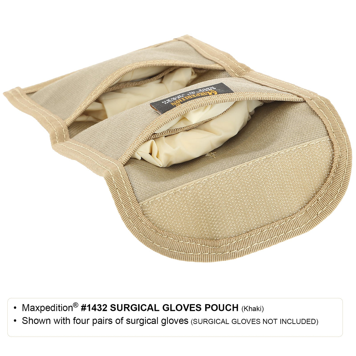 Maxpedition Surgical Gloves Black Pouch