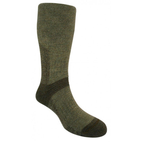 Bridgedale Explorer Heavyweight Merino Performance Boot Socks - Olive - Green