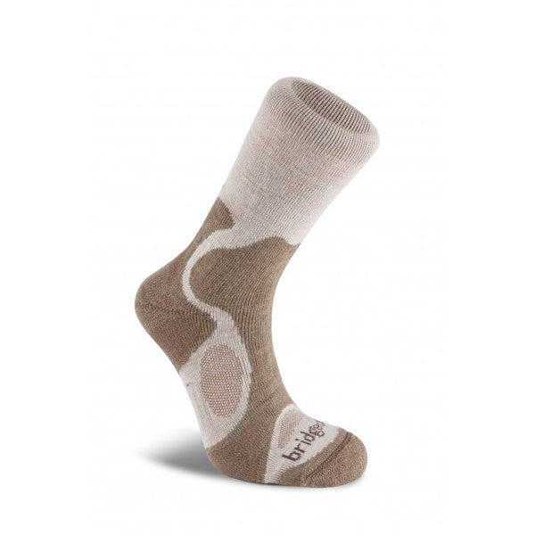 Bridgedale Hike Lightweight Cotton Cool Comfort Boot Sock - Sand