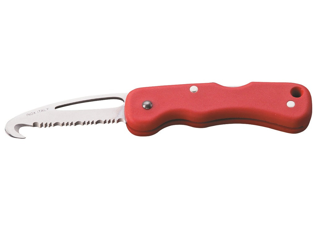 Whitby Safety/Rescue Lock Knife w/ Cutting Hook (2.5")