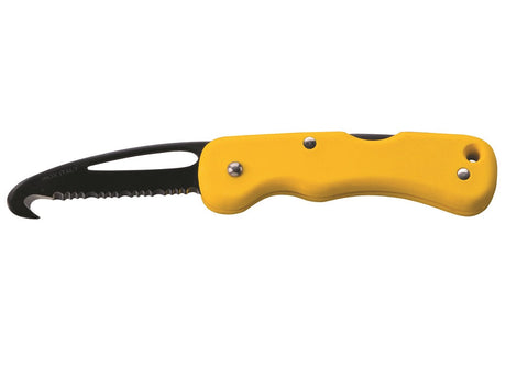 Whitby Safety/Rescue Lock Knife w/ Cutting Hook (2.5")