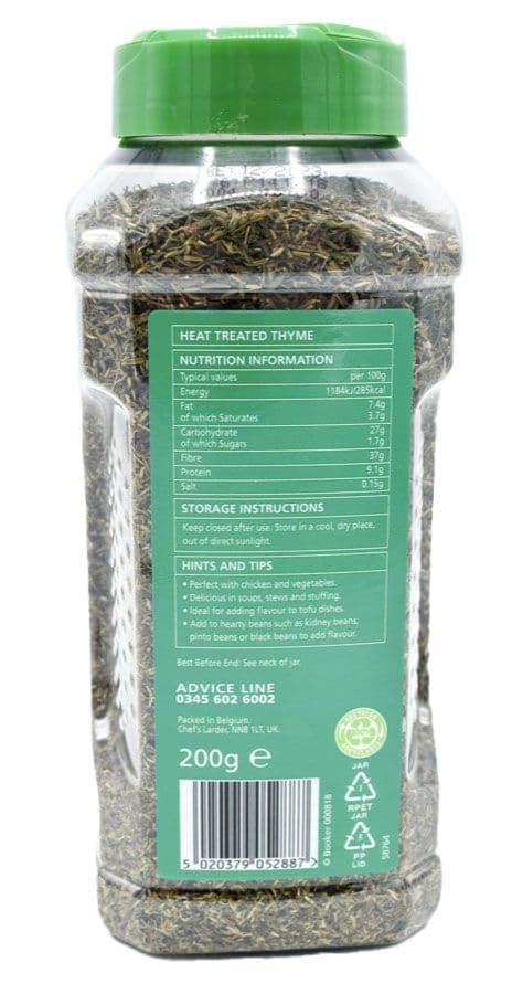 200g Thyme Seasoning - Bulk Food Ration Storage