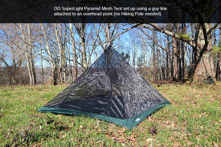 DD Hammocks SuperLight - Pyramid - Mesh Tent