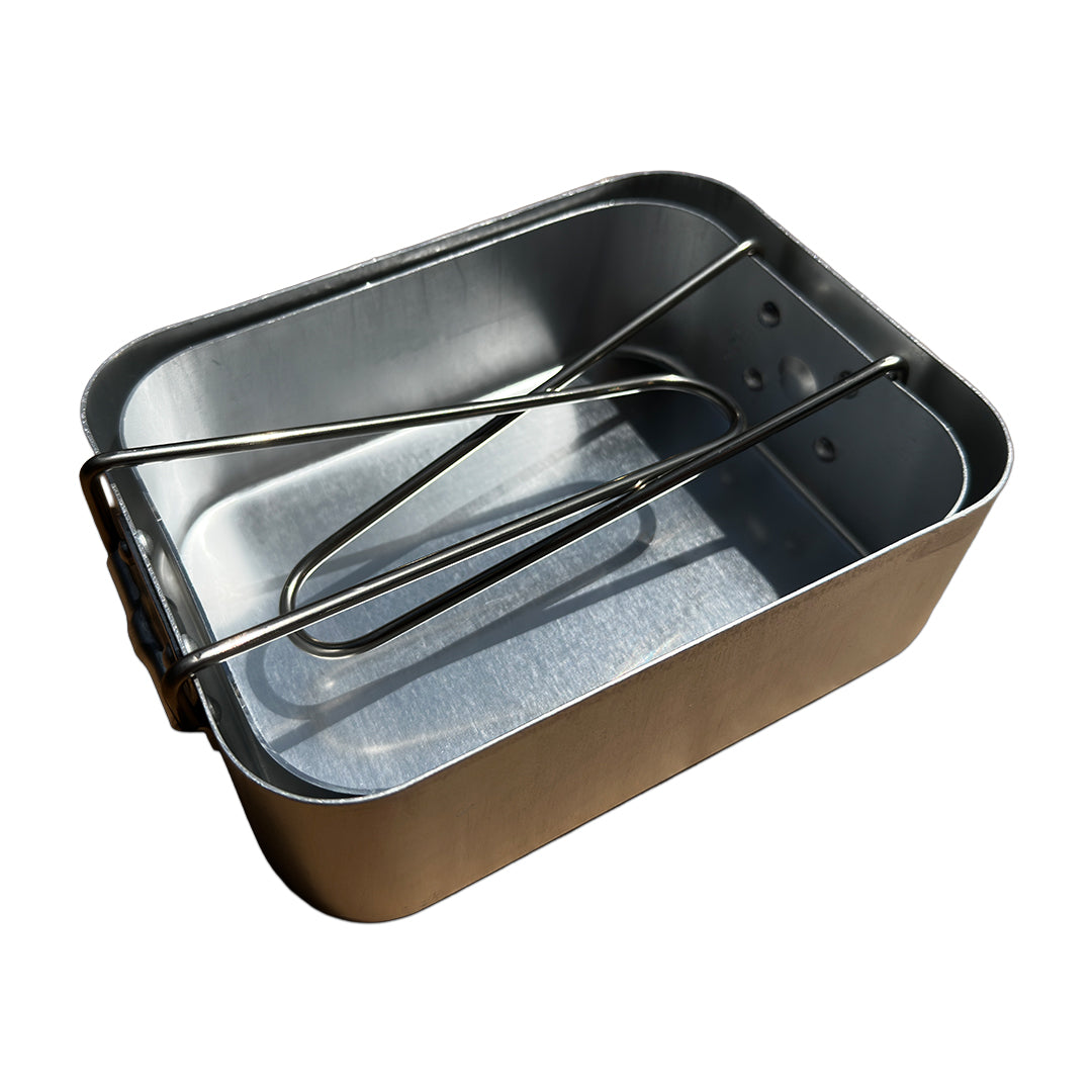 2 x Aluminium Mess Tins
