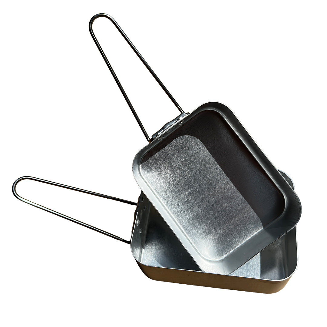 2 x Aluminium Mess Tins