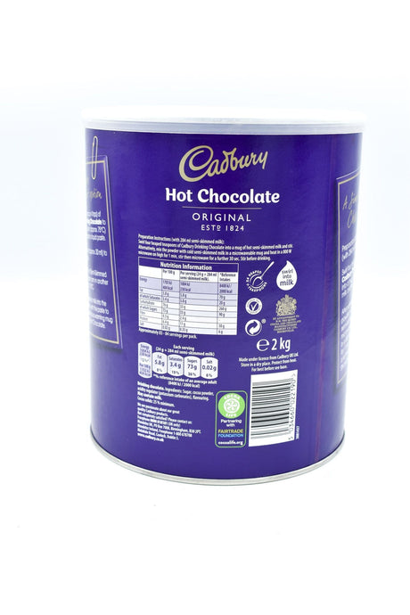 2KG Cadburys Original Hot Chocolate Powder