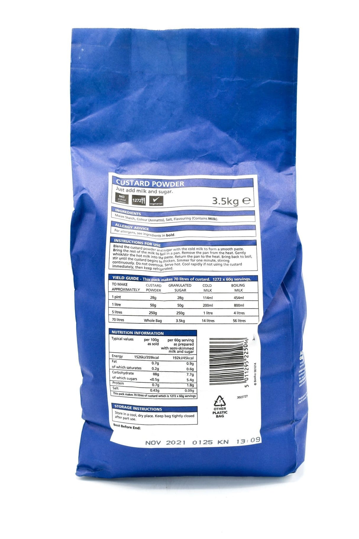 3.5KG Long Life Custard Powder