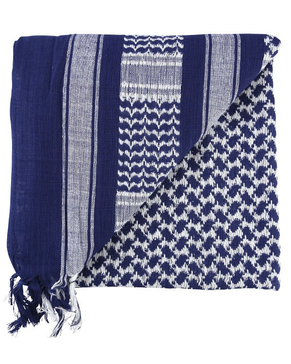 Kombat UK Shemagh - Blue & White