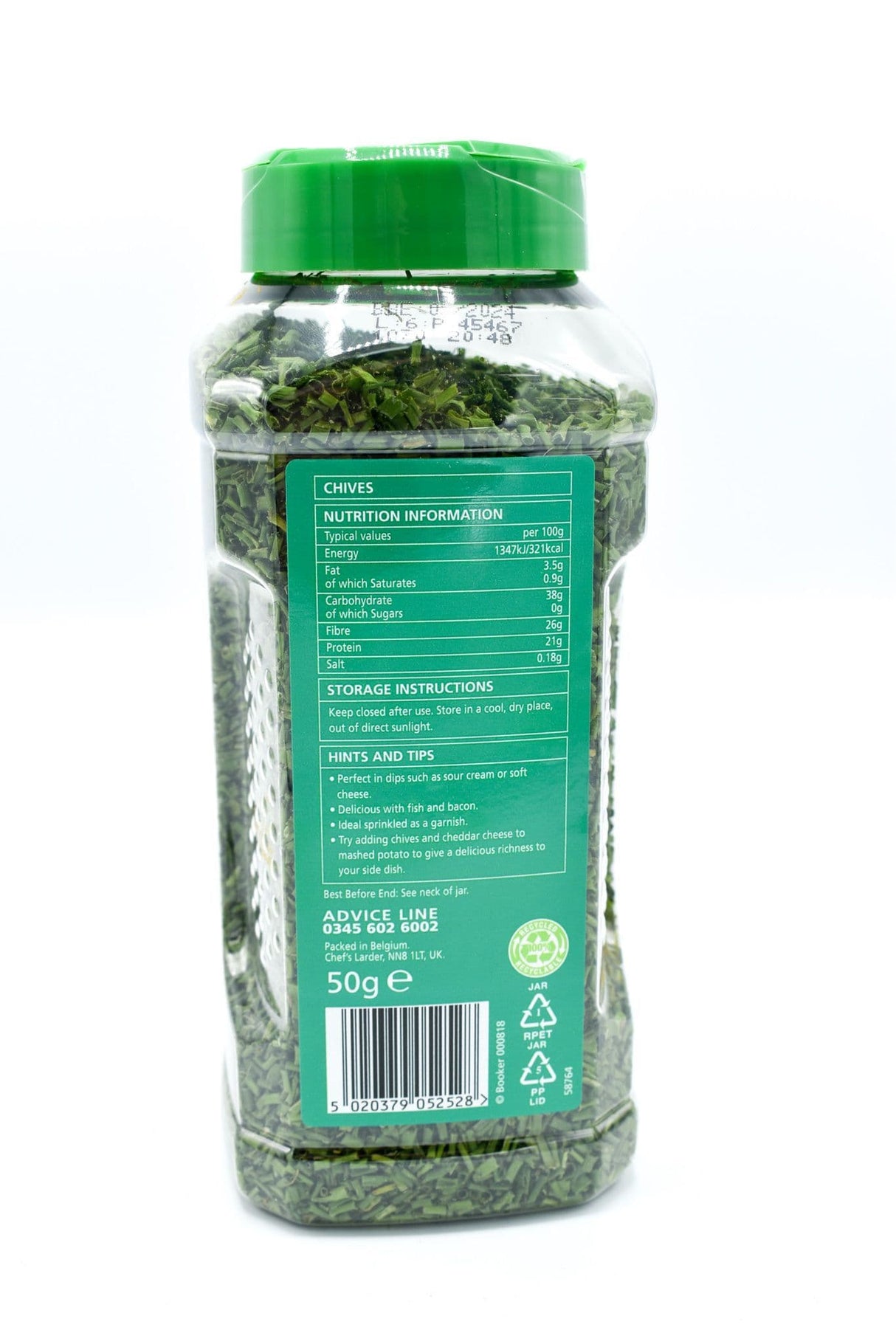 50g Chives Seasoning - Bulk Food Ration Storage