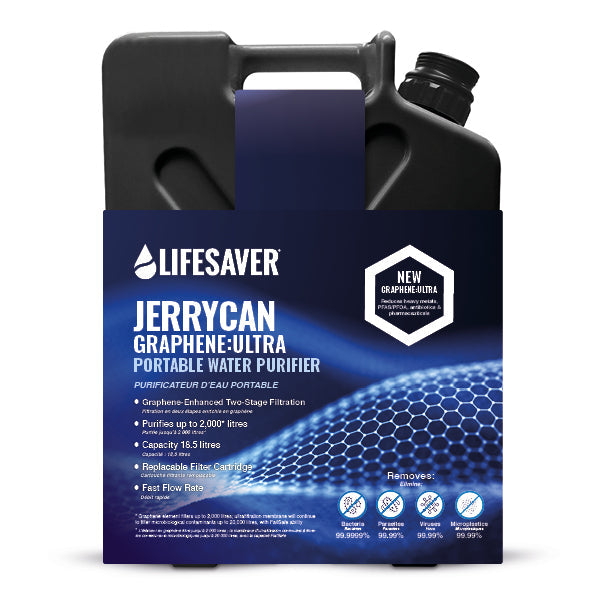 LifeSaver Jerrycan Graphene:Ultra - Advanced PFAS & Heavy Metal Filter