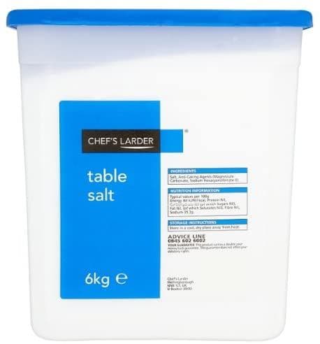 6kg Salt Prepping Ration Pack Supplies - Food Storage