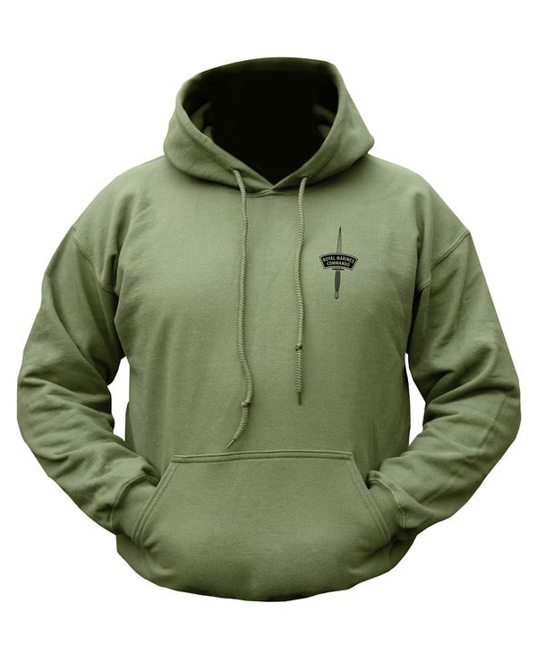 Kombat UK Royal Marines Commando Hoodie - Olive Green