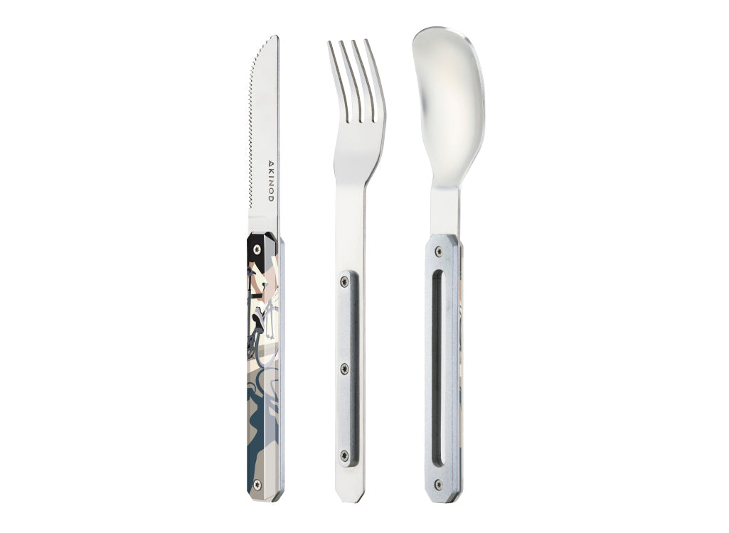 Akinod Straight Magnetic Cutlery (Mirror Finish)
