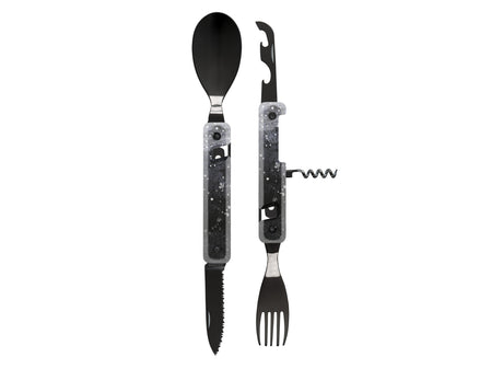 Akinod Multifunction Magnetic Cutlery (Black Mirror Finish)