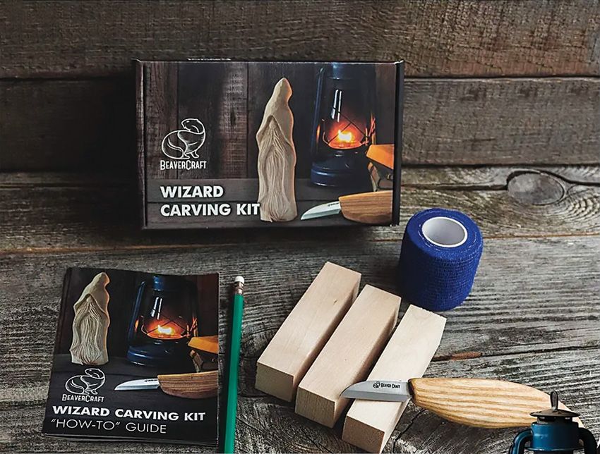 Beavercraft Wizard Carving Kit
