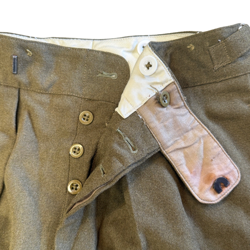 British Military Men's No.2 Dress Uniform Trousers – Khaki