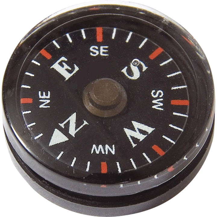 Mil-Com Button Compass