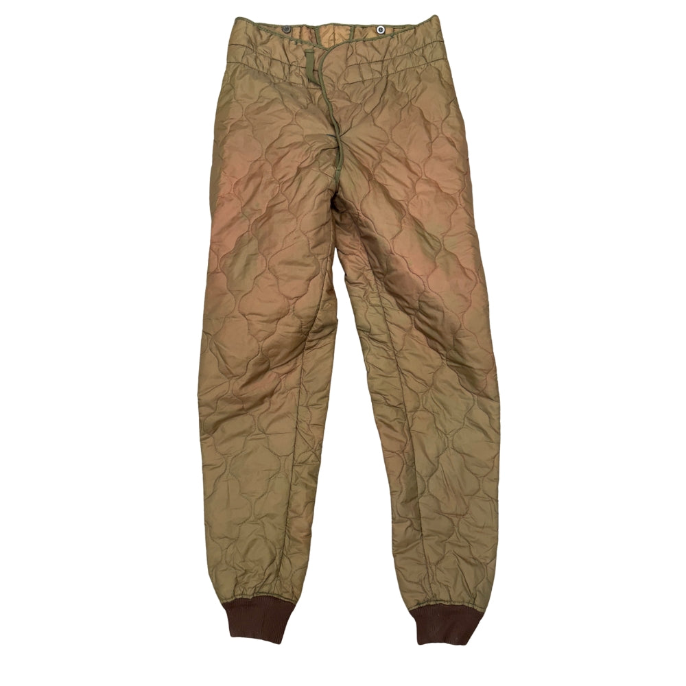 Czech Military Army Surplus Cold Weather Quilted Thermal Trousers