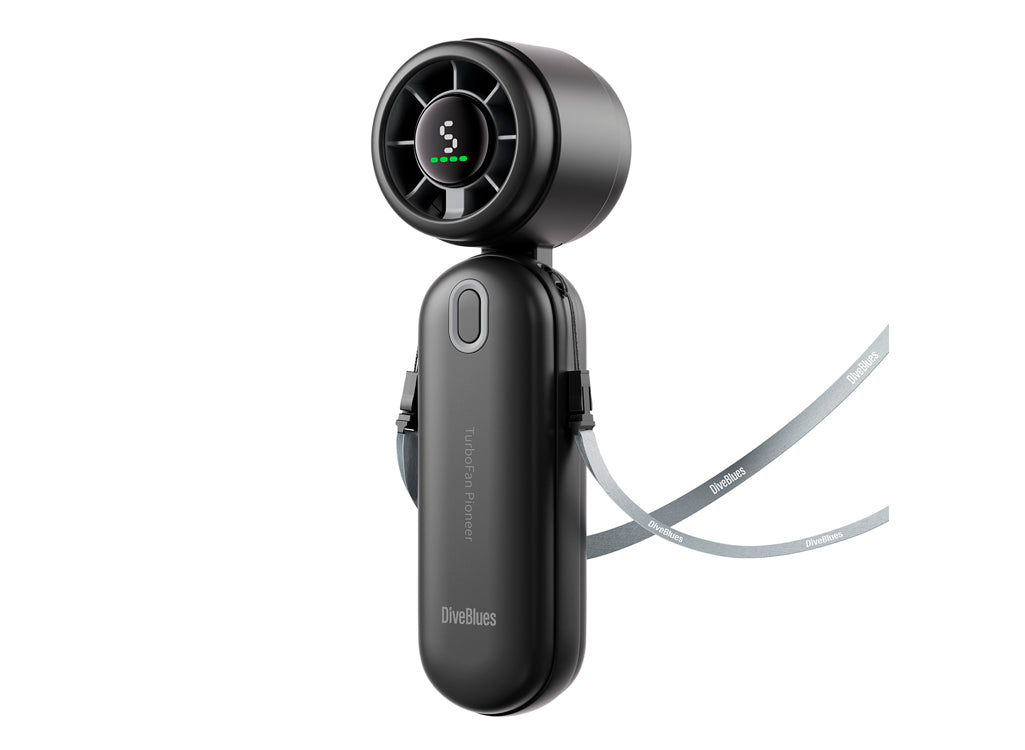DiveBlues iTurbo Portable Handheld Turbo Fan