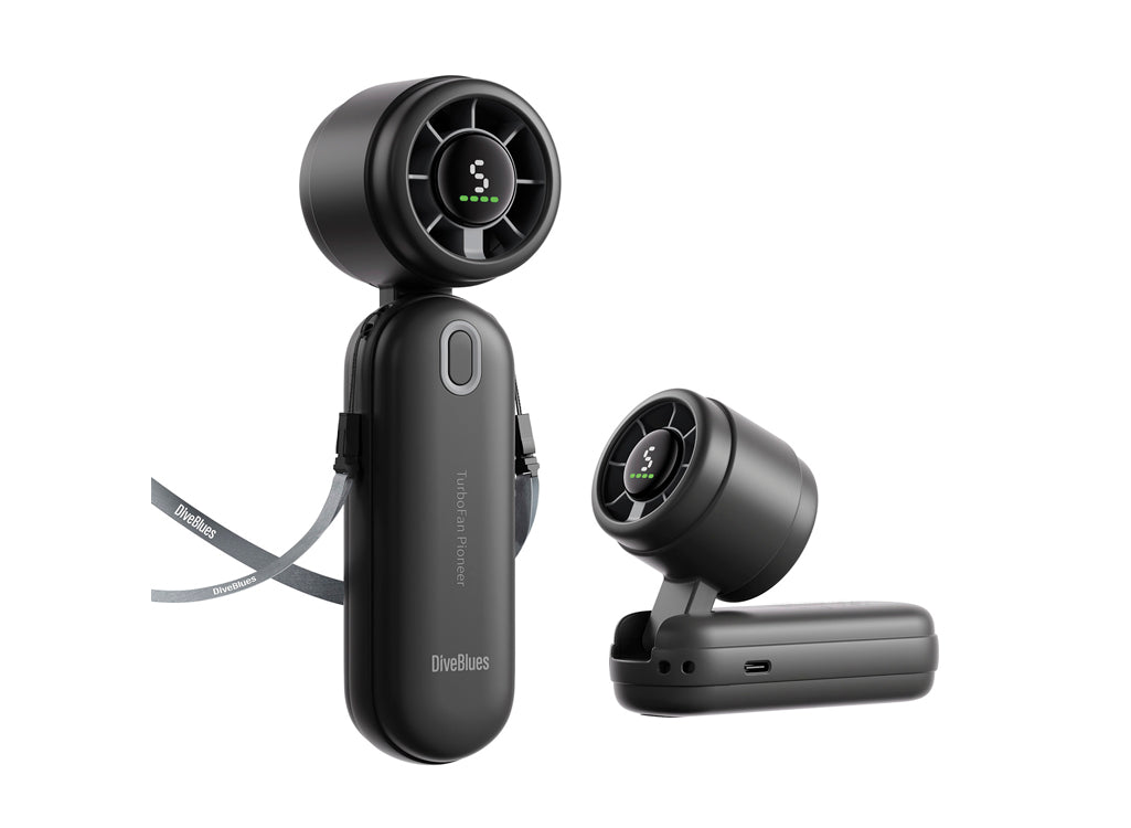 DiveBlues iTurbo Portable Handheld Turbo Fan