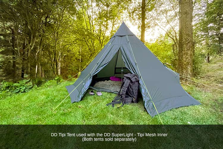 DD Hammocks SuperLight - Tipi - Mesh Inner