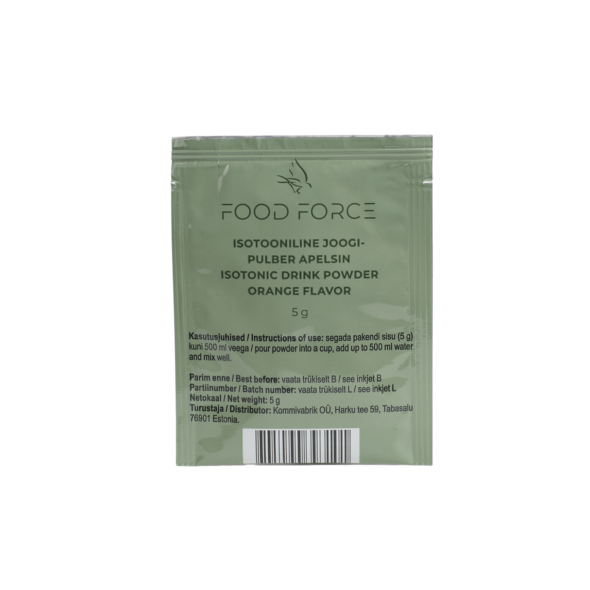 Food Force Drink Powder Orange 5g