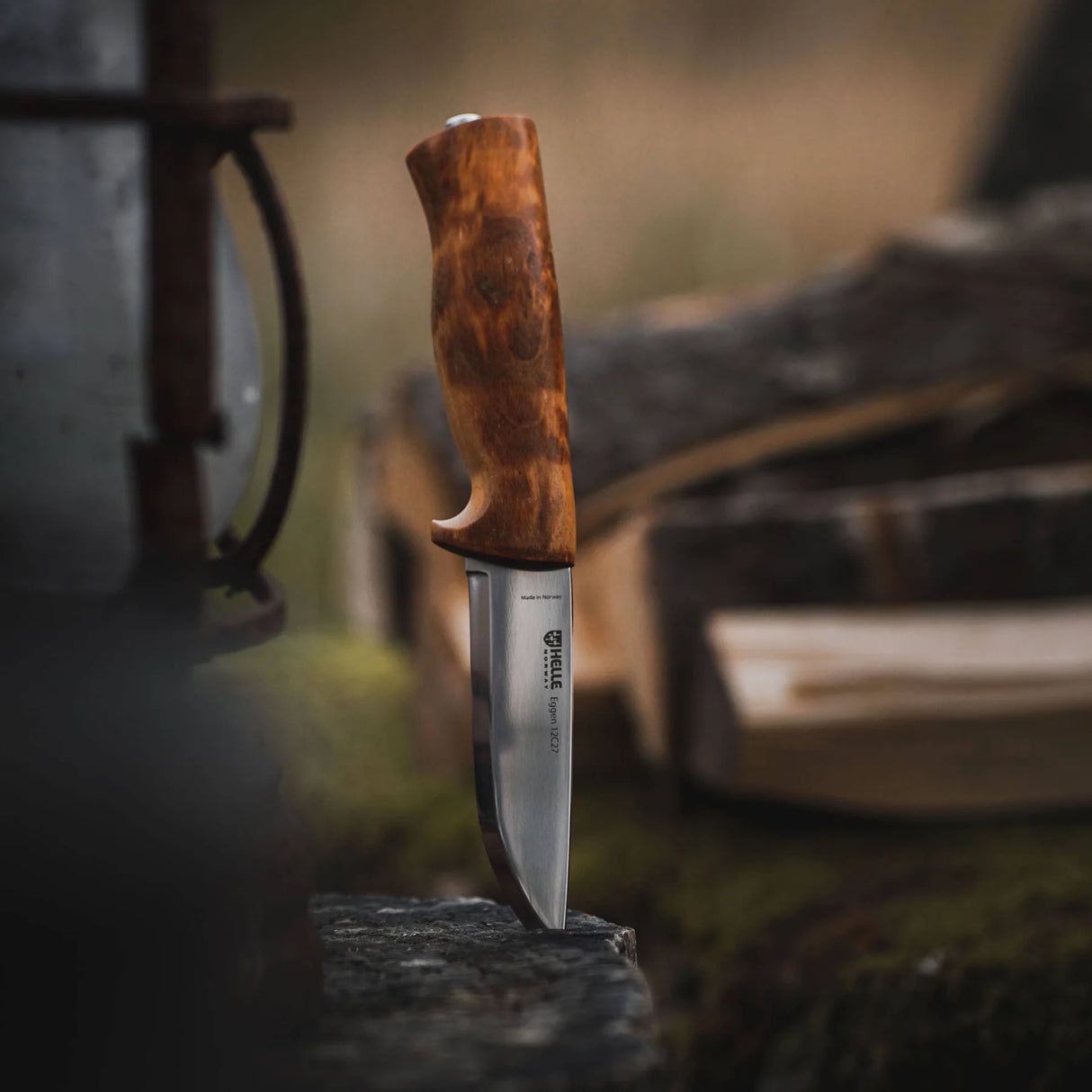Helle Eggen 12C27 Bushcraft Knife
