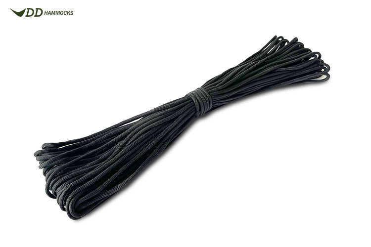 DD Hammocks Paracord - Black - 25m
