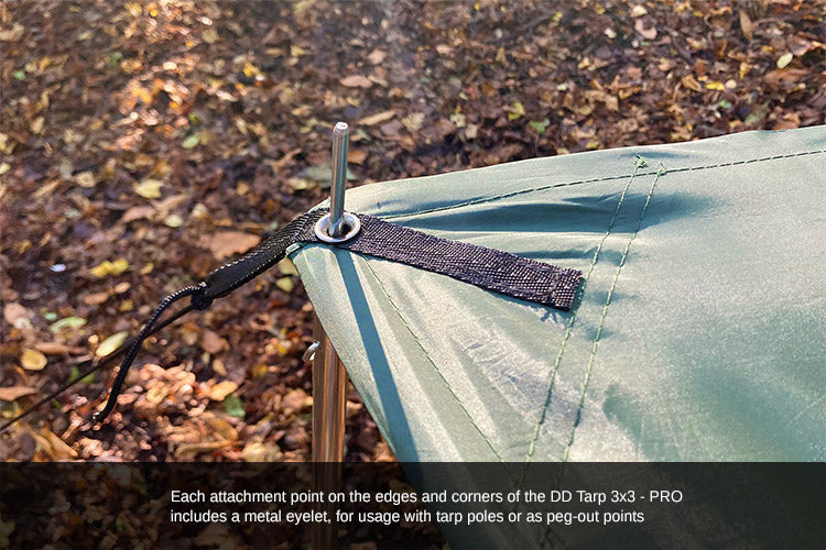 DD Hammocks Tarp 3x3 - PRO - Olive Green
