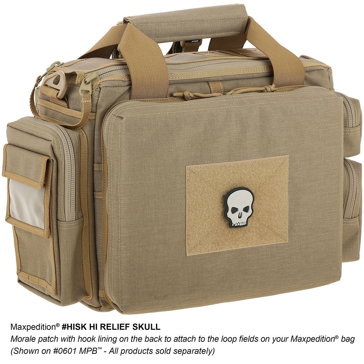 Maxpedition Hi Relief Skull Glow Patch