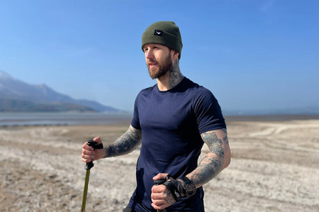 DD Hammocks Ascent Quick-Dry T-Shirt - Athletic Fit - Atlantic Blue