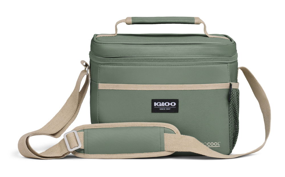 Igloo EcoCool Cube 12QT Cooler Backpack Bag - Green