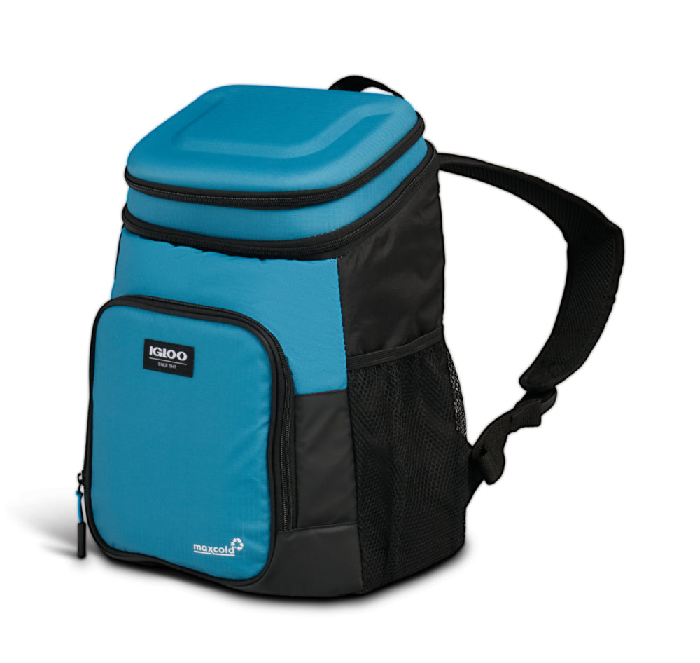 Igloo Latitude 18QT Cooler Backpack Bag - Modern Blue