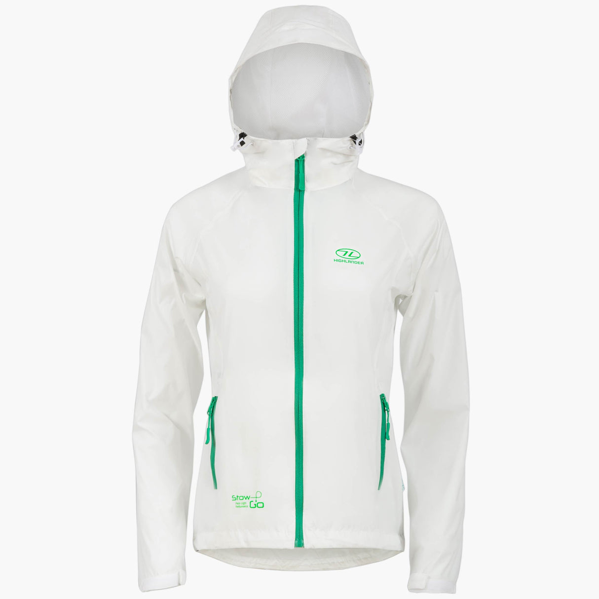 Highlander Stow & Go Pack Away Waterproof And Windproof Womens Jacket