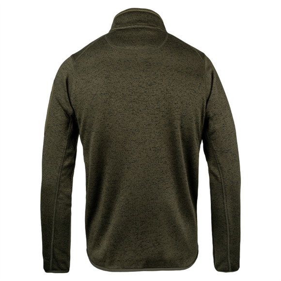 Jack Pyke Melange Quarter Zip Fleece - Green Fleck