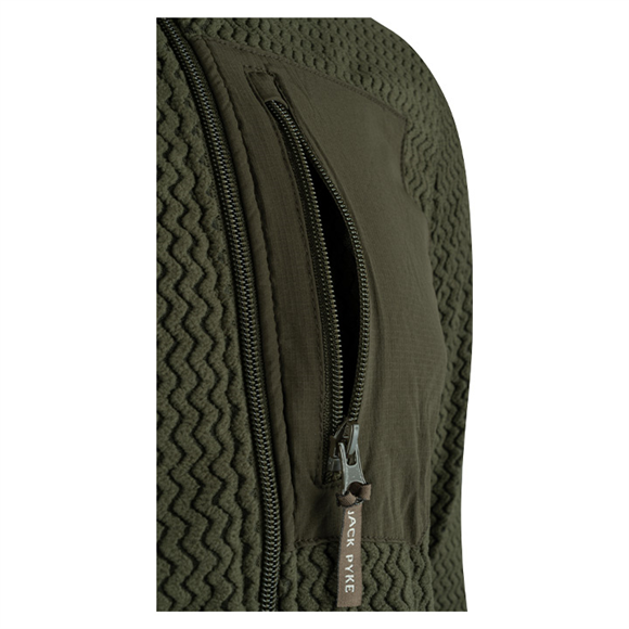 Jack Pyke Lightweight Z Fleece Jacket - Green