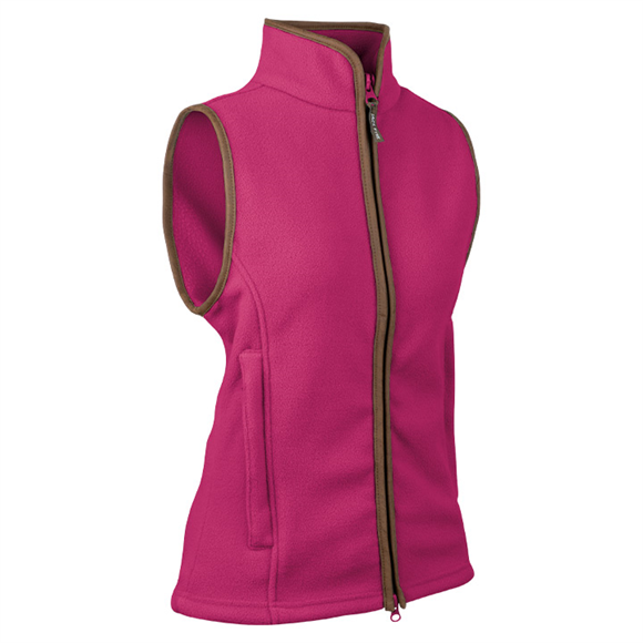 Jack Pyke Ladies Countryman Fleece Gilet - Roselle