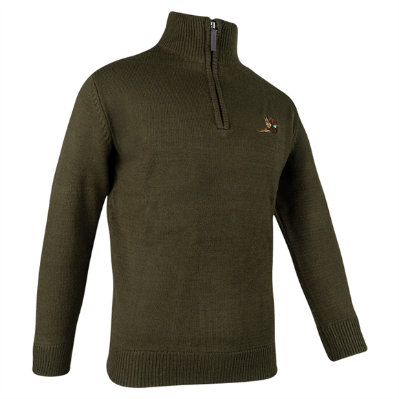Jack Pyke Pheasant Zip Neck Pullover