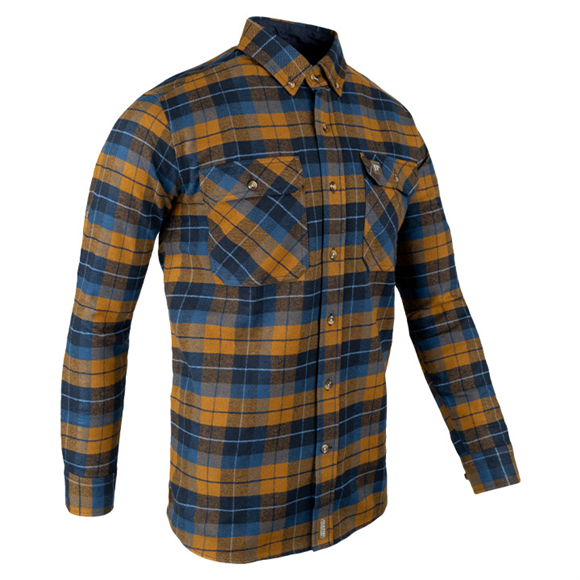 Jack Pyke Bleasdale Heavy Flannel Shirt - Navy