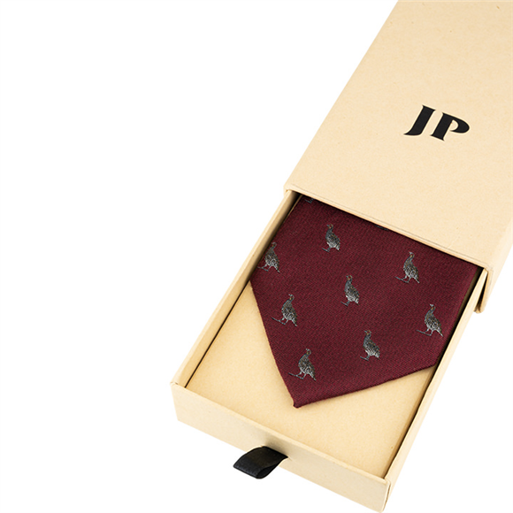 Jack Pyke Silk Tie Partridge