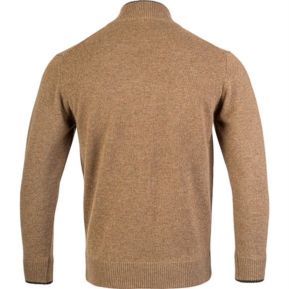 Jack Pyke Ashcombe 100% Lambswool Zipknit - Barley