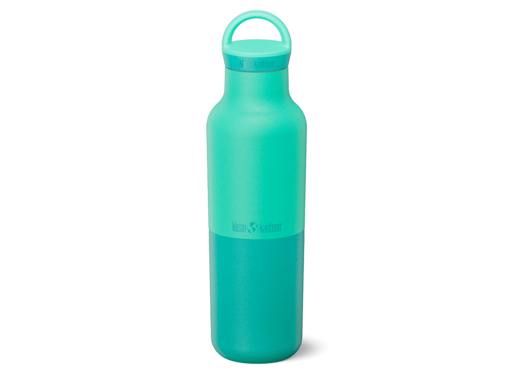 Klean Kanteen 592ml Rise Insulated Classic Water Bottle with Arch Loop Cap